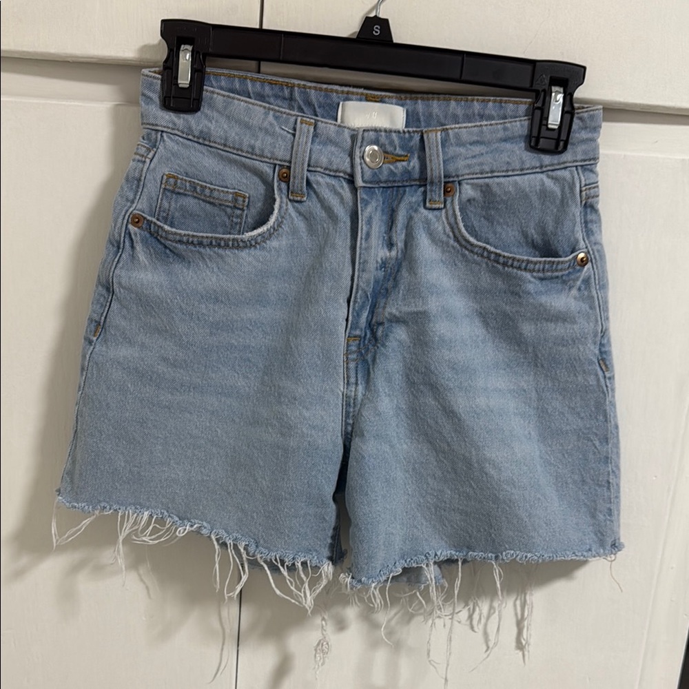 H&M Light Blue Jean Shorts